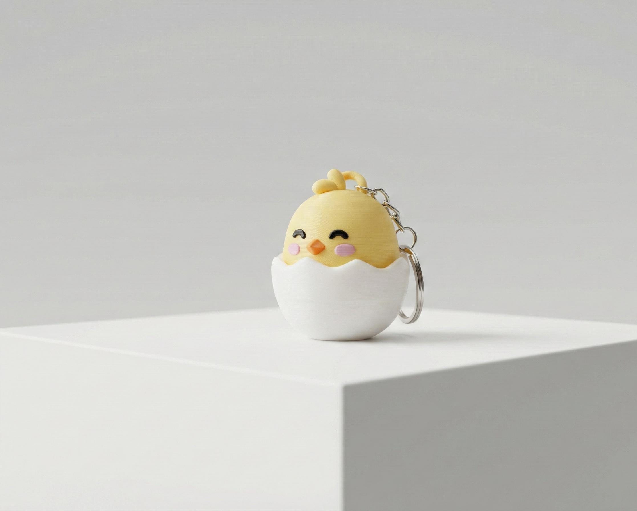 Chick Fidget Keychain