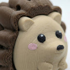 Hedgehog Fidget Clicker Keychain