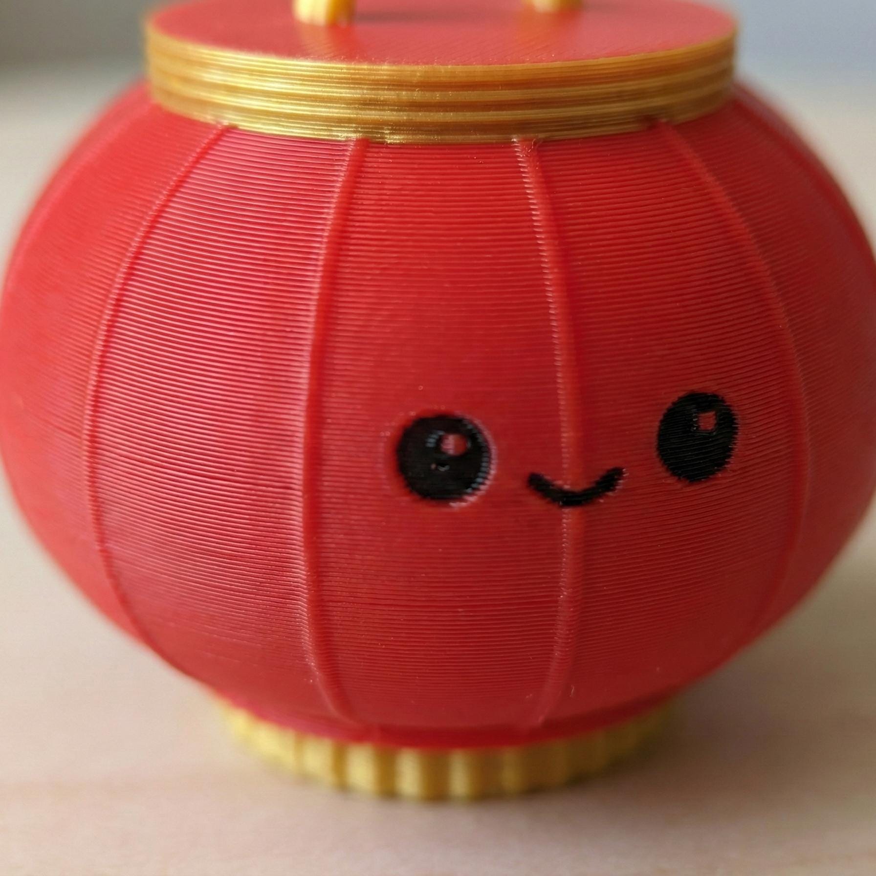 Chinese Lantern Fidget Keychain