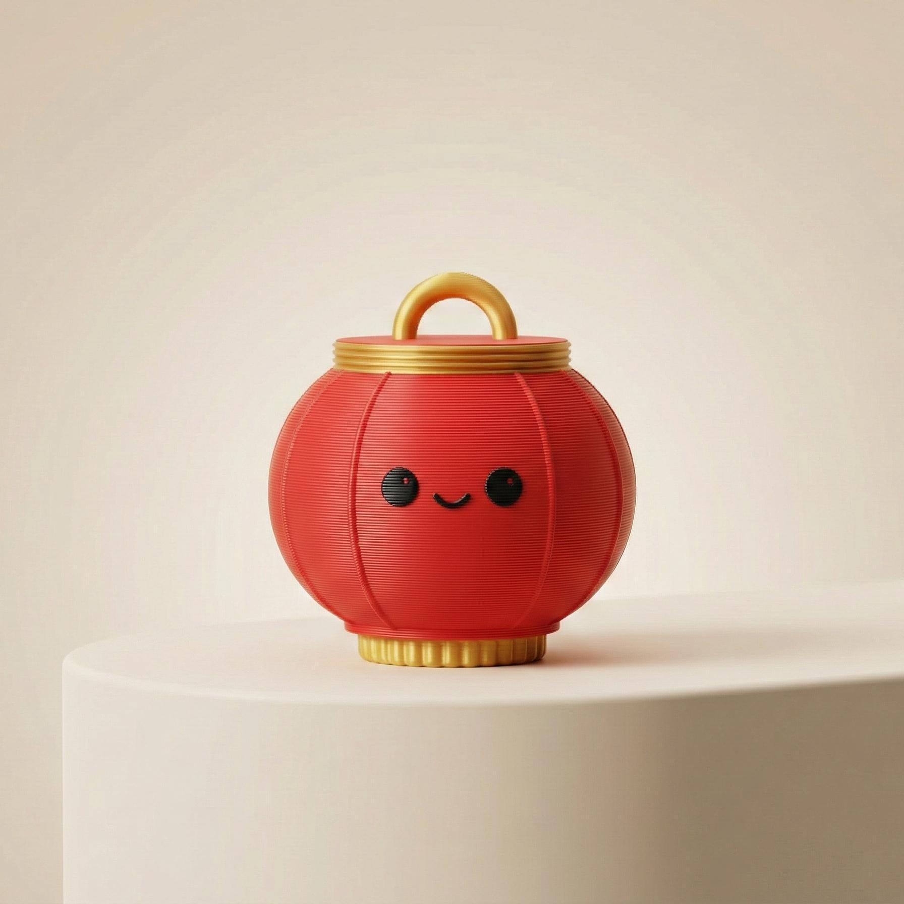 Chinese Lantern Fidget Keychain
