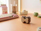 Paw & Dog Bone Fidget Clicker Keychain