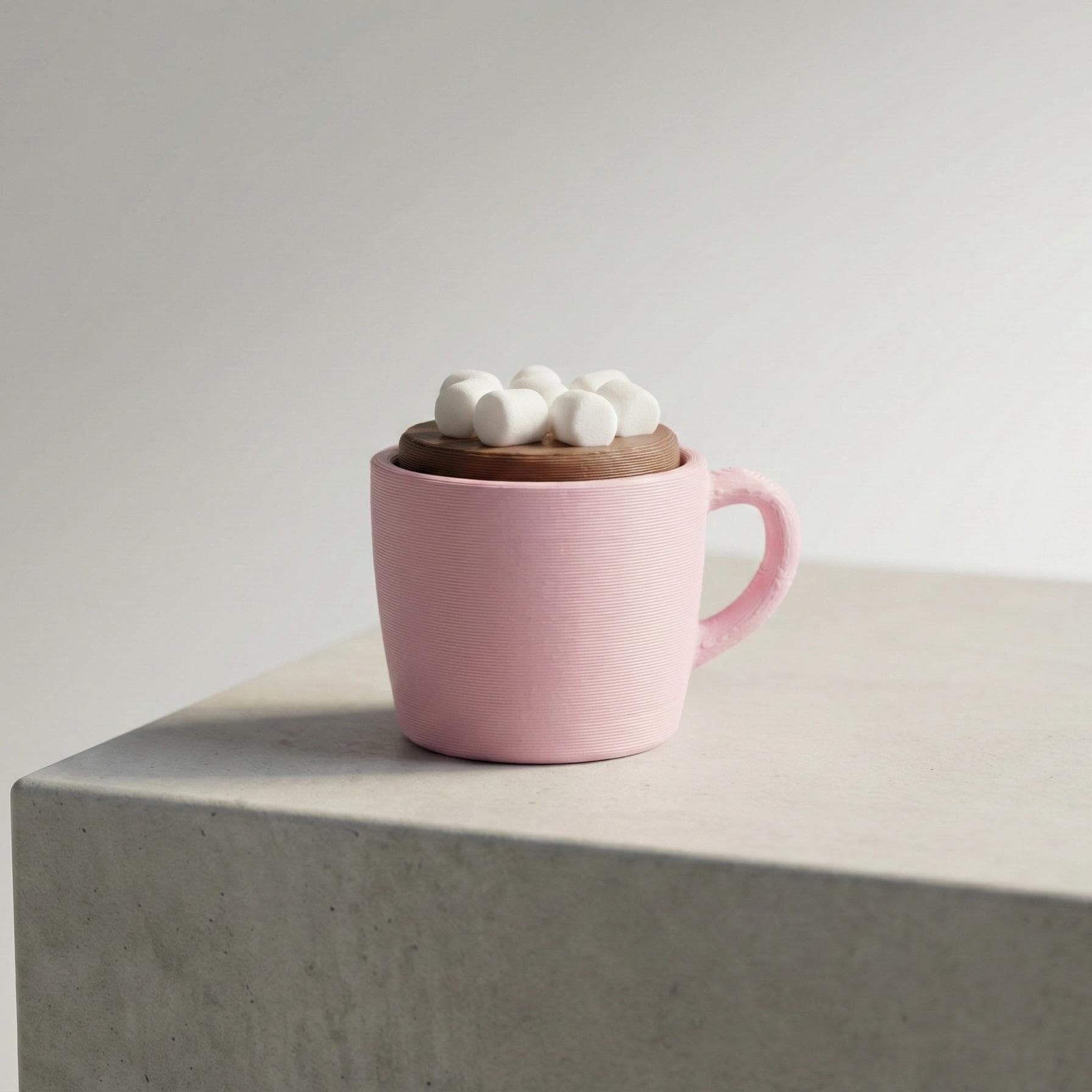 Hot Chocolate Fidget Clicker Keychain