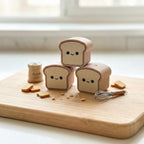 Toast Fidget Clicker Keychain