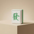 Green Dragon Mahjong Tile Fidget Keychain