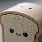 Toast Fidget Clicker Keychain