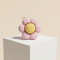 Flower Fidget Clicker Keychain